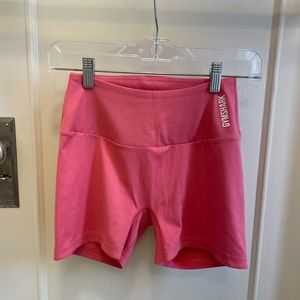Gymshark Pink Biker Shorts